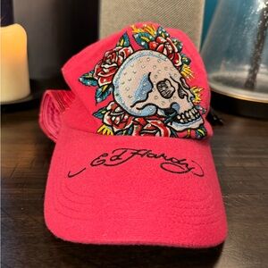 Ed Hardy snap back hat